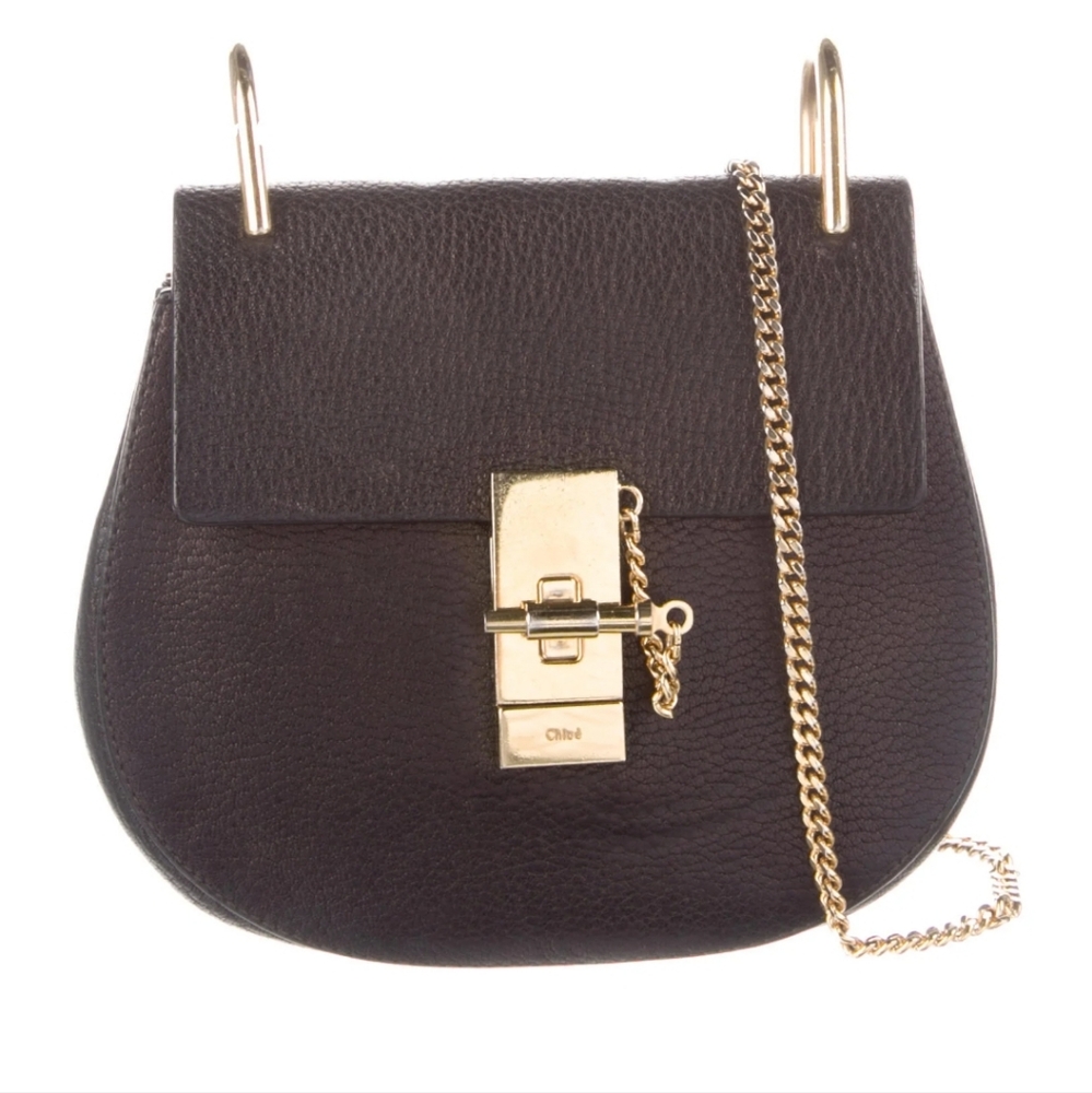Chloé small leather Drew crossbody bag